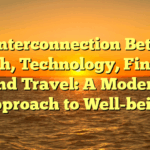 The Interconnection Between Health, Technology, Finance, and Travel: A Modern Approach to Well-being