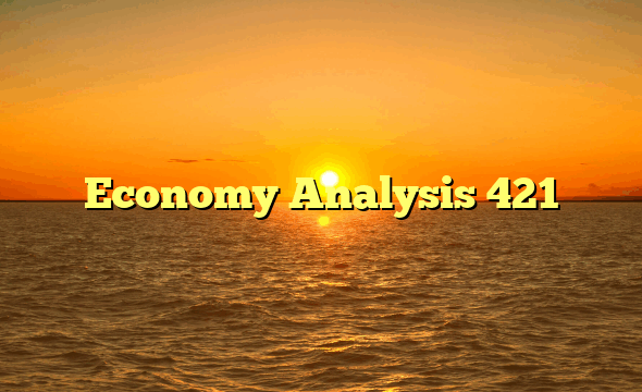Economy Analysis 421